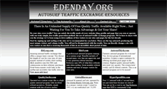 Desktop Screenshot of edenday.org